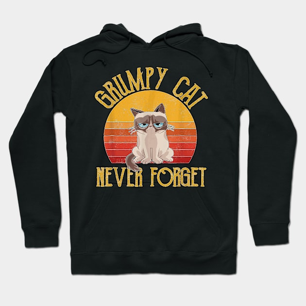 Awesome Cute Kitty Cat Memorial Gift For Cat Lady Cat Hoodie by Peter Smith